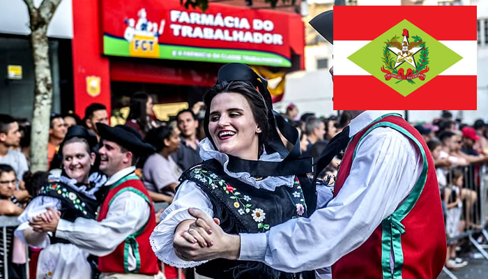 Festas típicas em Santa Catarina