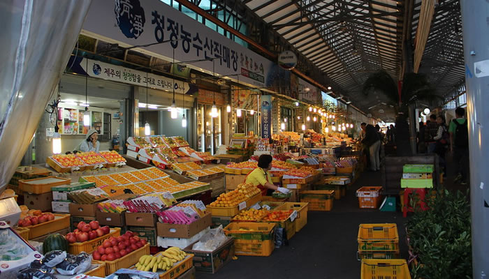 O que fazer na Ilha de Jeju (Coreia do Sul): Mercado Dongmun