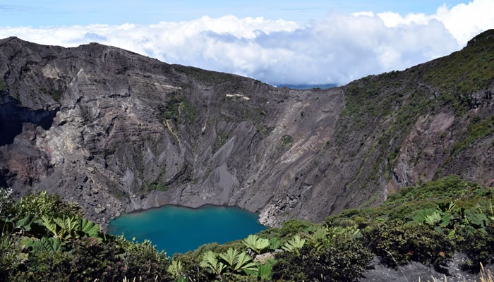 Vulcões da Costa Rica: Cratera do Vulcão Irazu