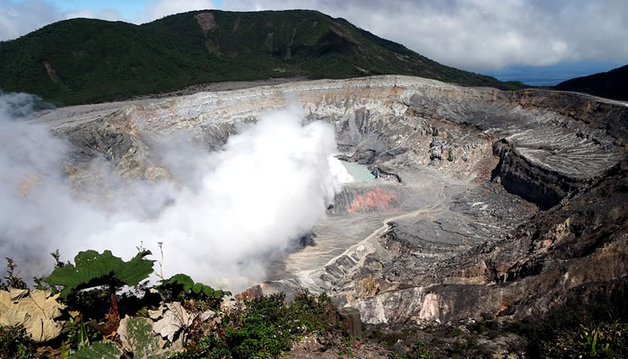 Vulcões da Costa Rica: Cratera do Vulcão Poás