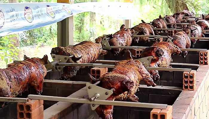 Festas Populares do Paraná: Festa do Porco no Rolete
