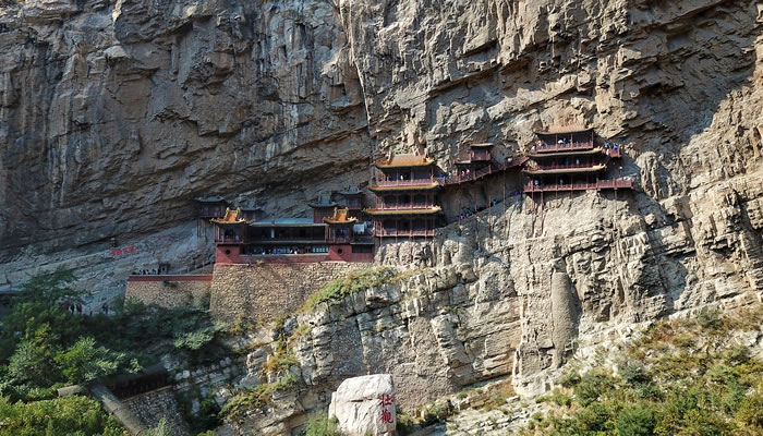 Templos Incríveis da China: Templo de Hengshan Hanging