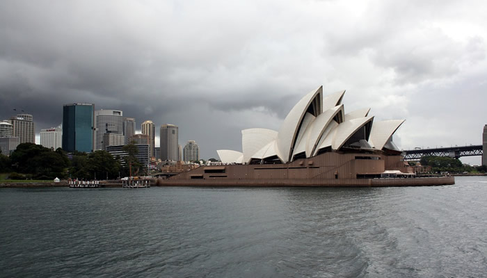 A Sydney Opera House foi inspirada em uma laranja