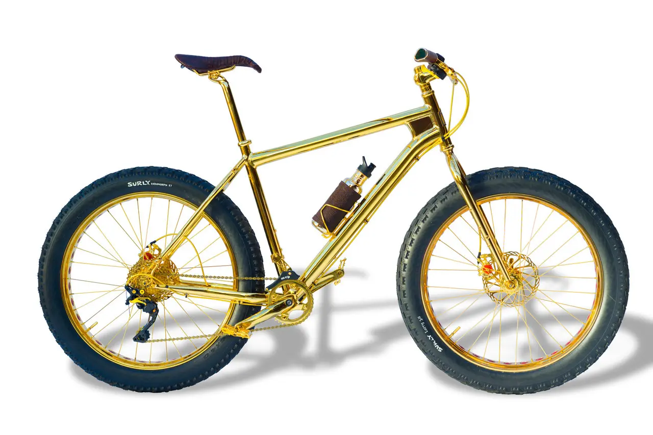 As bicicletas mais caras do mundo: Mountain Bike 24K Gold Extreme