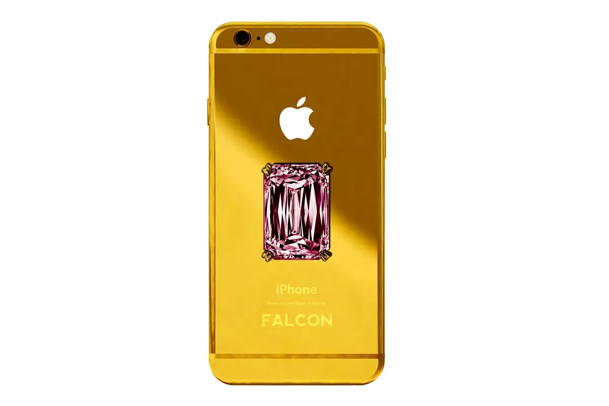 Celulares mais caros do mundo: Falcon Supernova iPhone 6 Pink Diamond