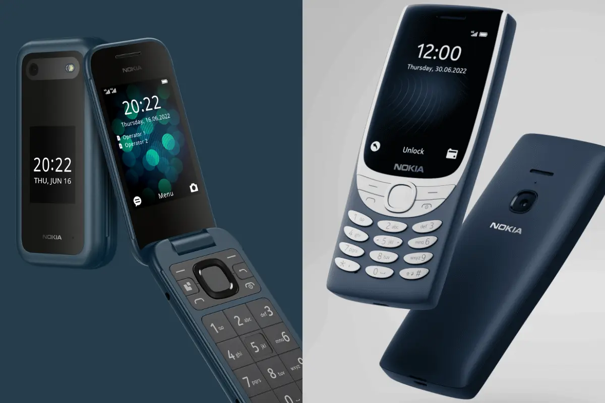 Nokia 2660 Flip e Nokia 8210 4G