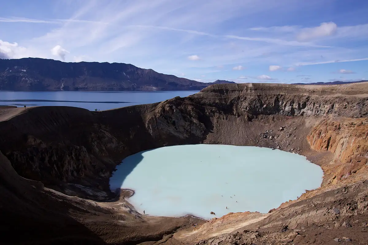 Vulcões na Islândia: Askja