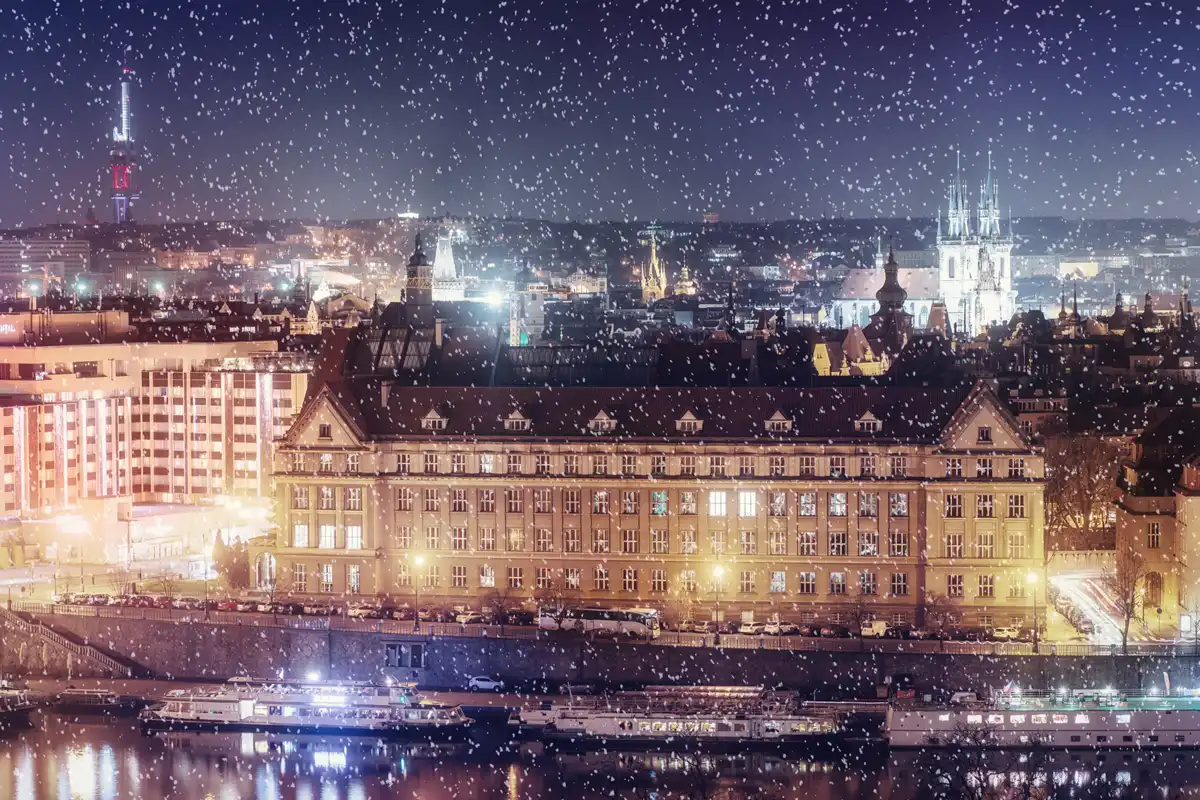 Cidade europeias para visitar no inverno: Praga, República Tcheca