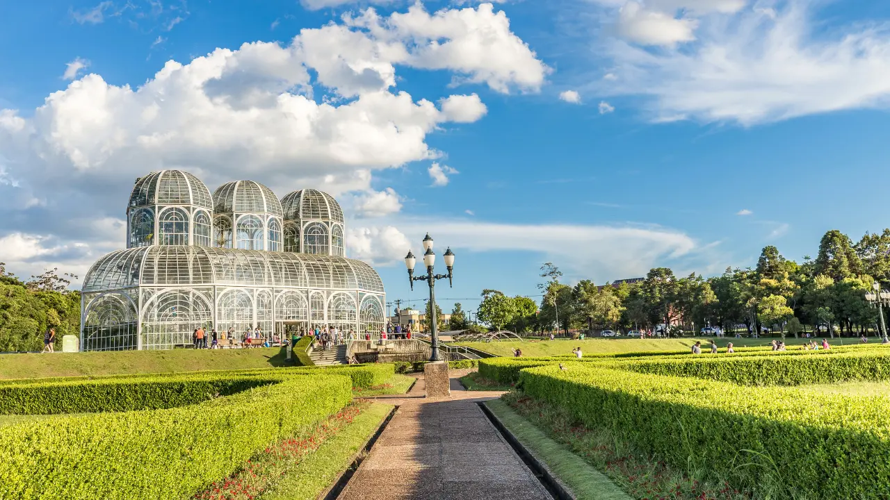 Jardim Botânico, em Curitiba