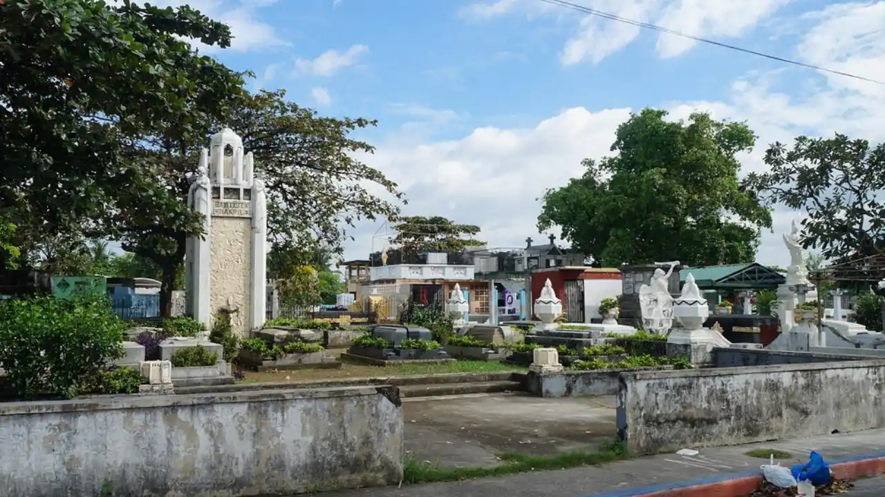 Foto do Cemitério Norte de Manila (Filipinas)